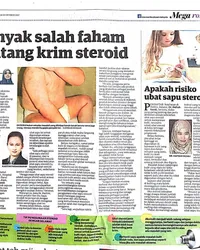 Clipping: Banyak salah faham tentang krim steroid