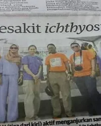 Clipping: Sayangi pesakit ichthyosis